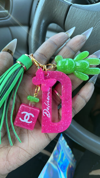Custom Alphabet Keychain/Bag Tag