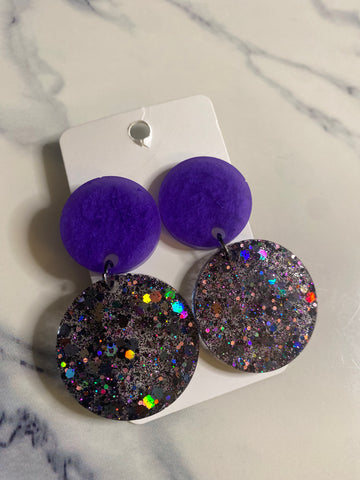 Purple & Black Holo