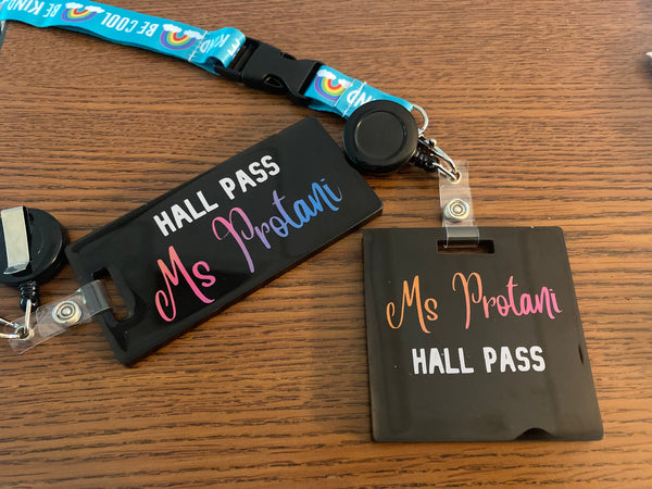 Set of Personalized Hall Passes